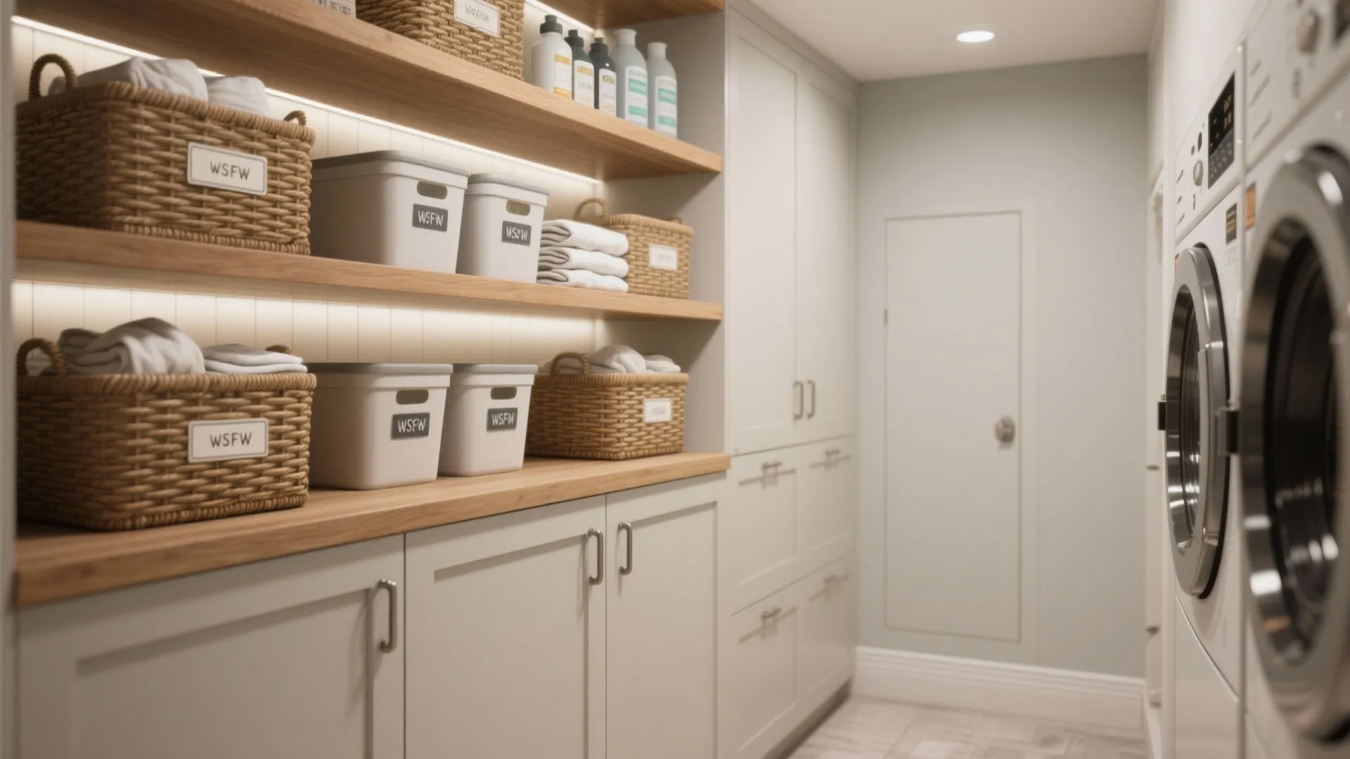 4. Open shelving plus closed cabinets: the hybrid approach