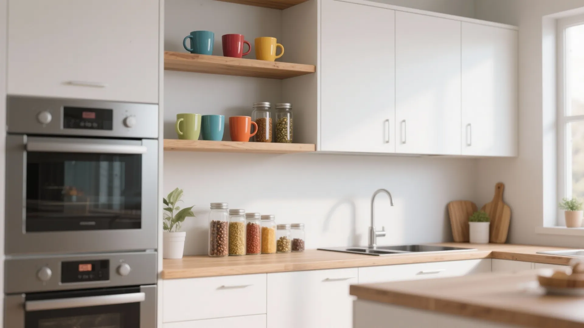 1. Mix Open and Closed Storage