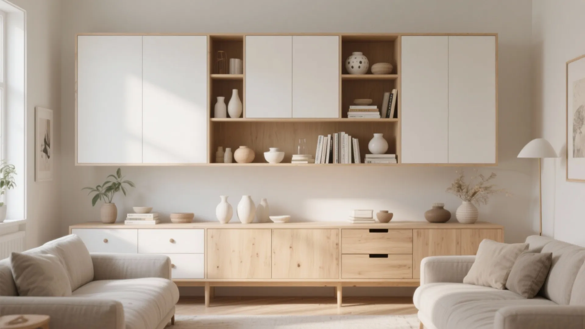 4. Mixed Open and Closed Storage