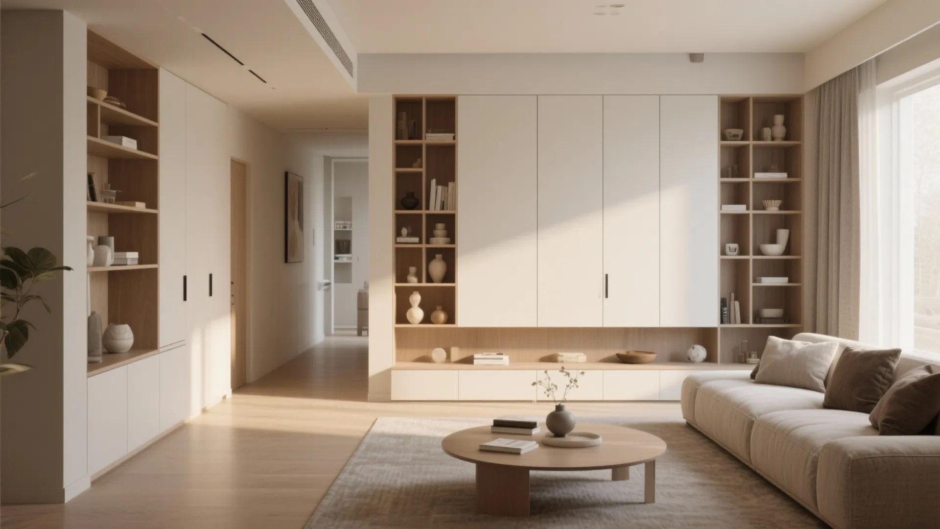 9. Mix Open and Closed Storage