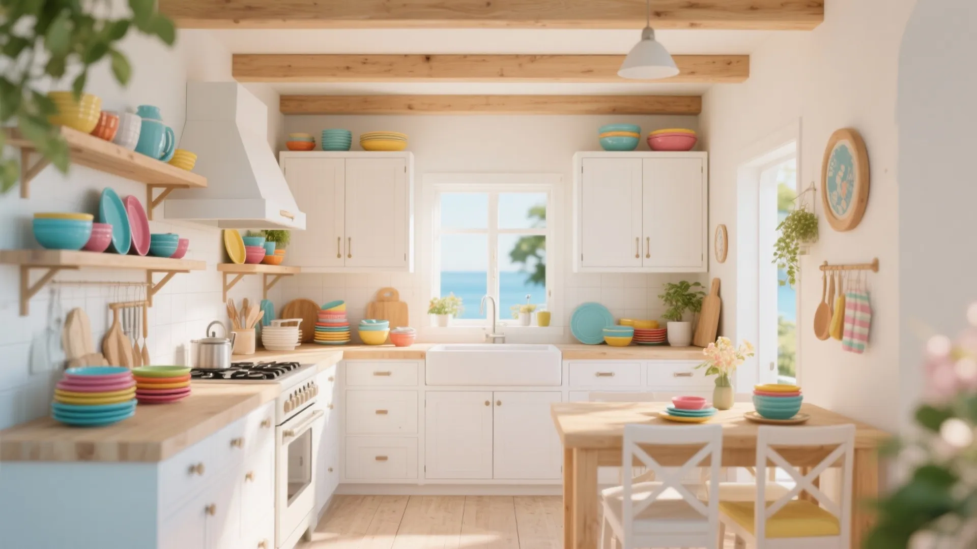 8. Mix of Open and Closed Storage