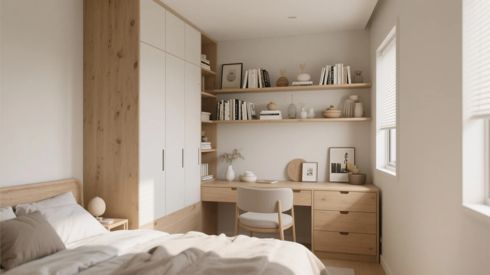 9. Mix Open & Closed Storage