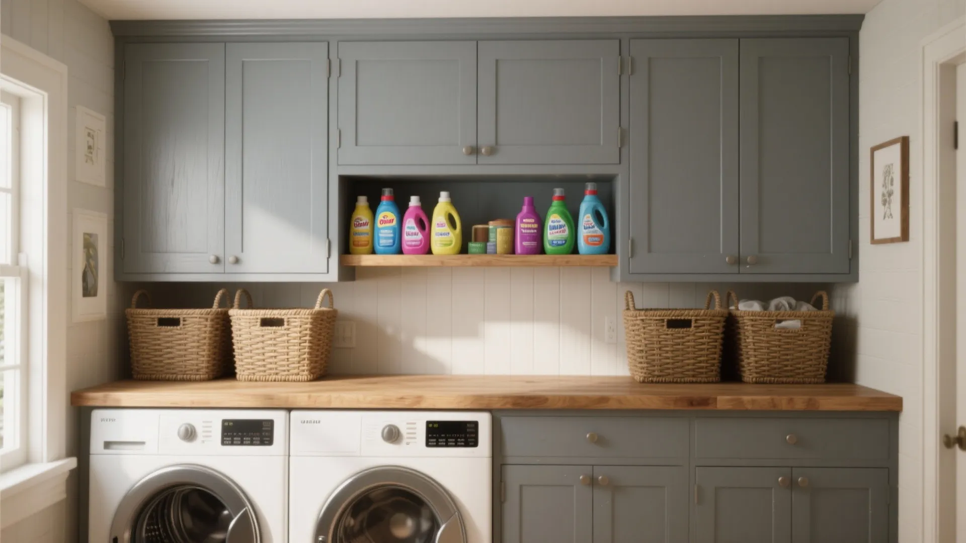 4. Mix open and closed storage for balance