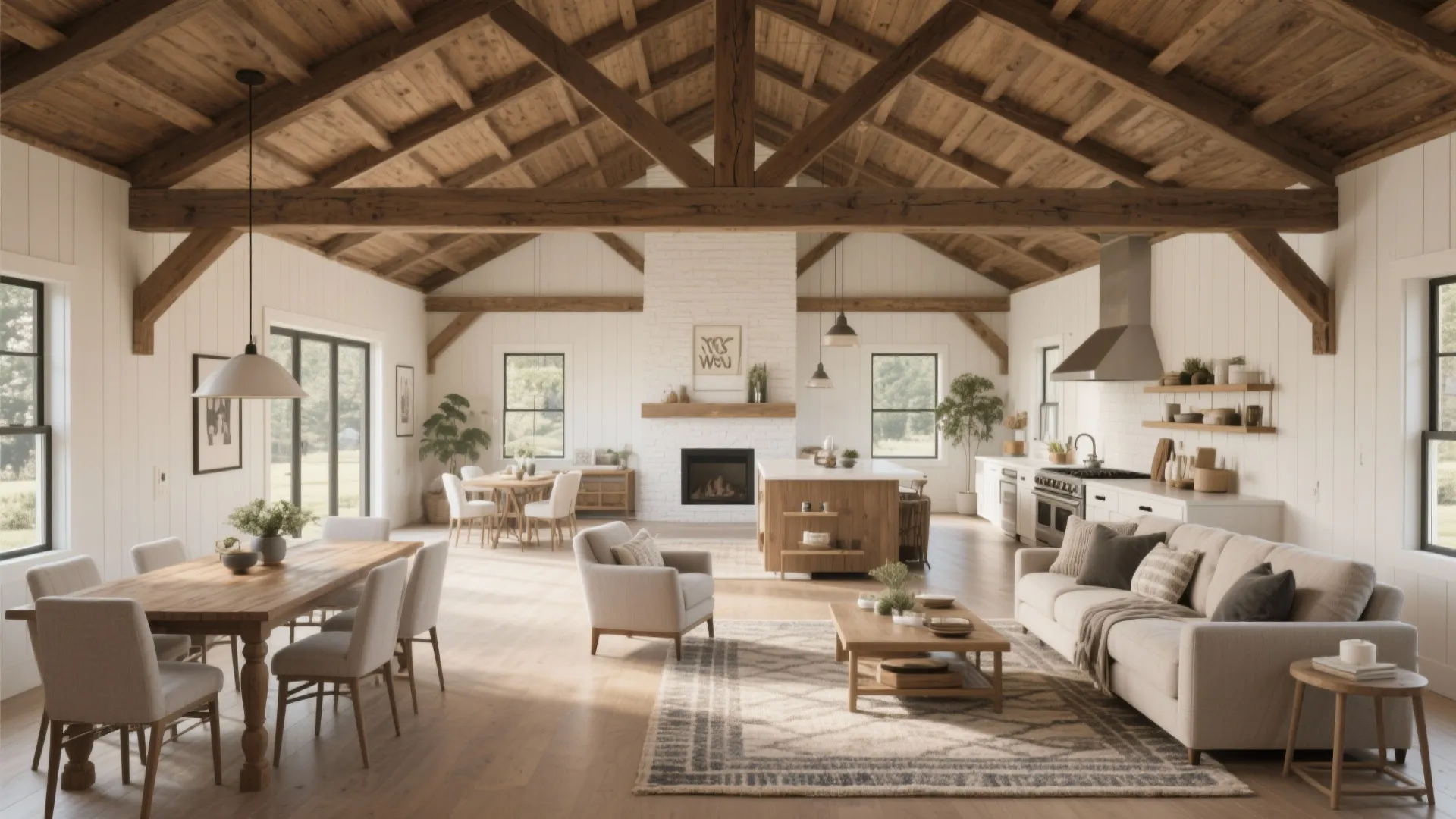 Open-Concept Living with Defined Zones