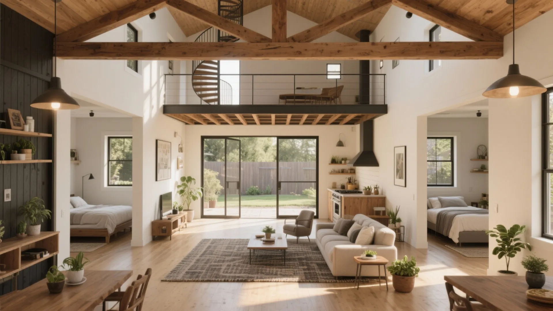 2-Bed 2-Bath Barndominium Ideas: Five compact barndominium floor plan inspirations for efficient living