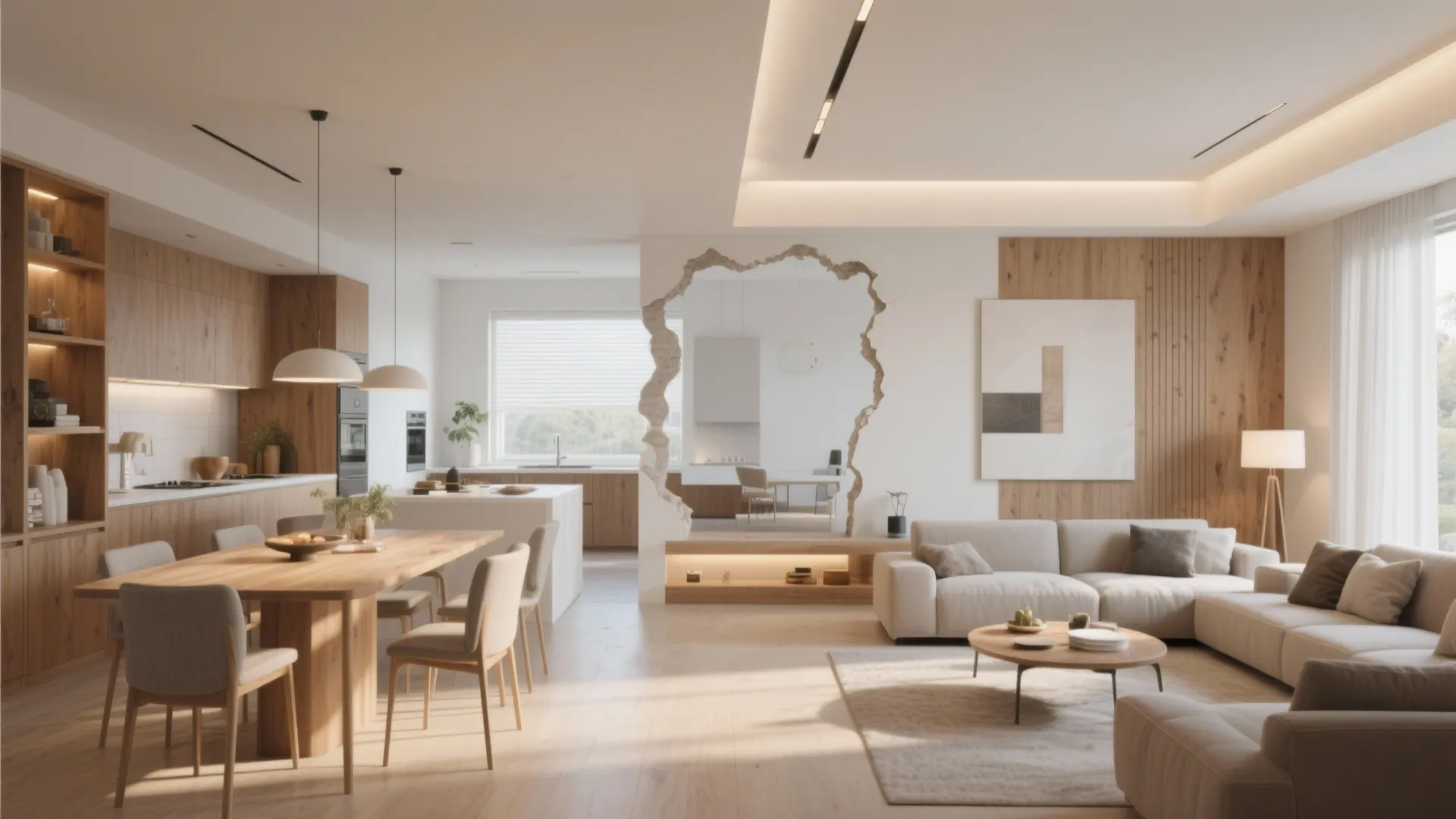 1. Open-Concept Flow