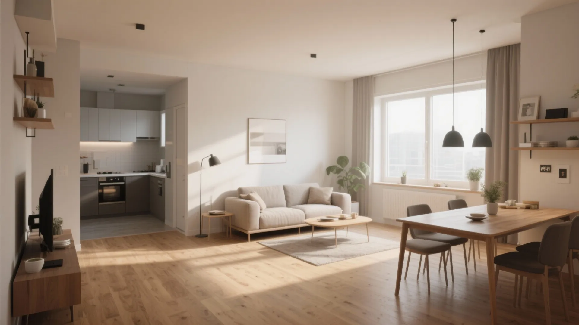 1. Open-Concept Flow