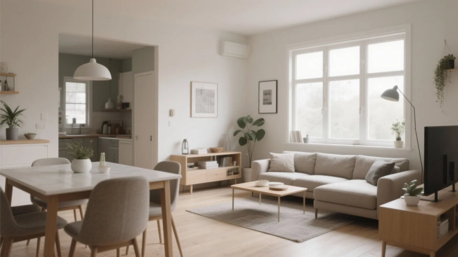 1. Open-Concept Living & Dining