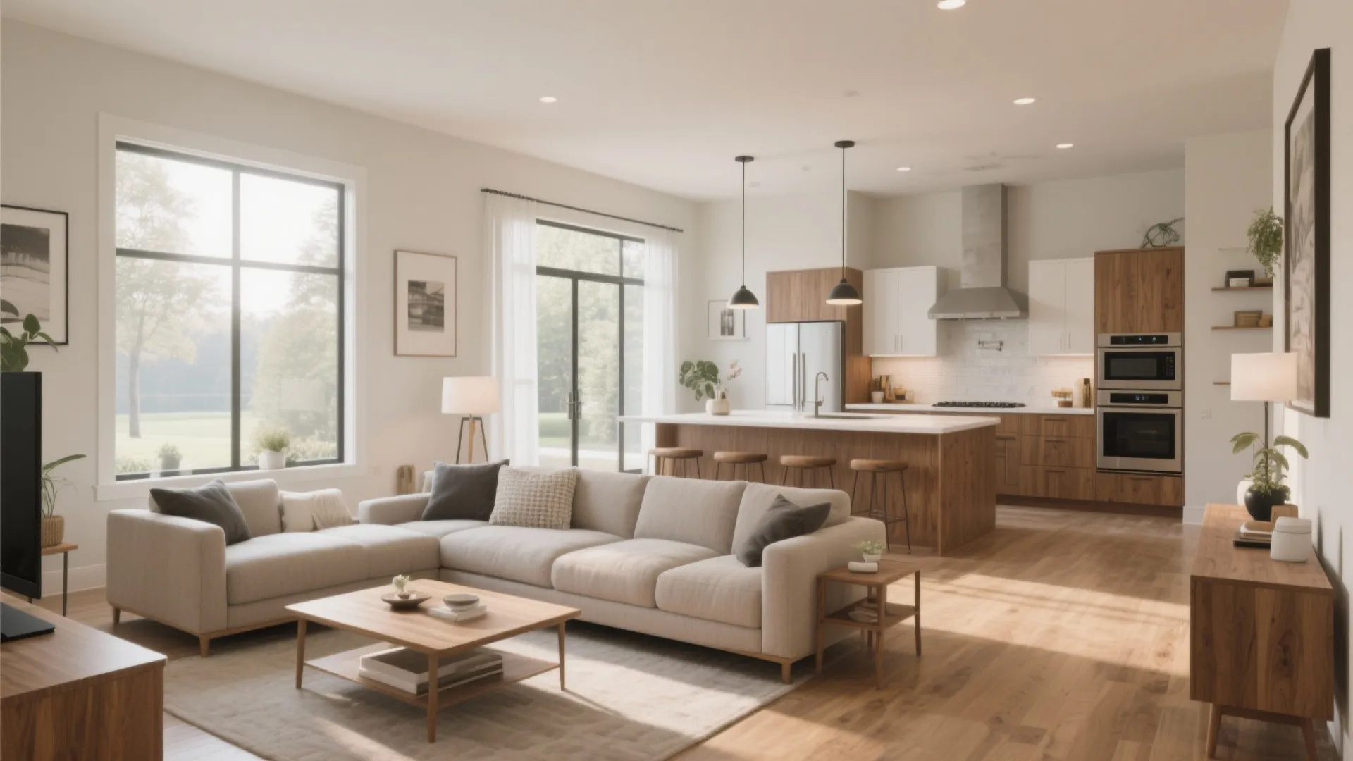 3. Open-Concept Flow