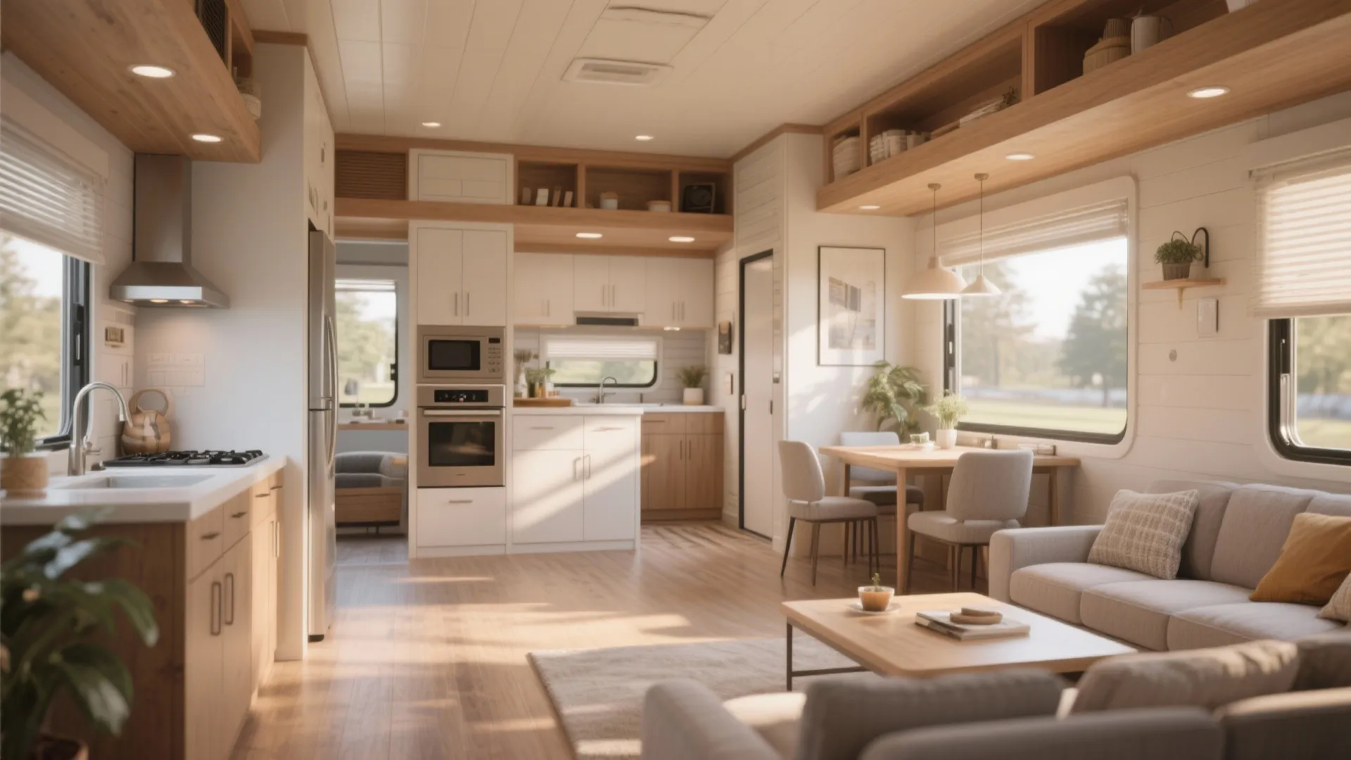 1. Open Concept Living