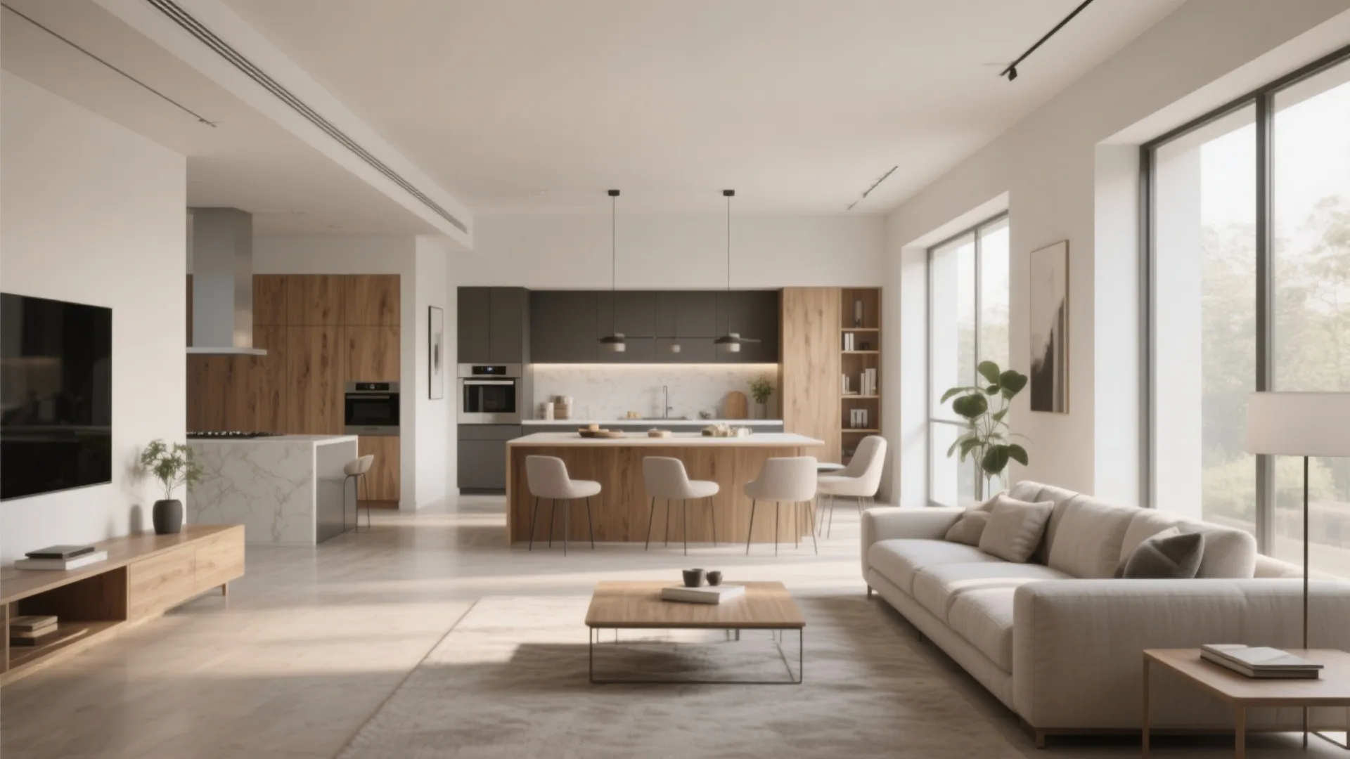 10 Open Concept Living Room and Kitchen Ideas