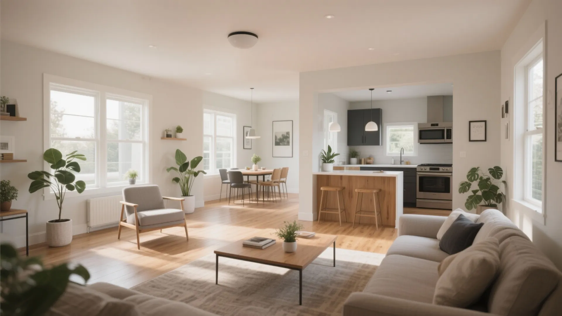 1. Open Concept Flow