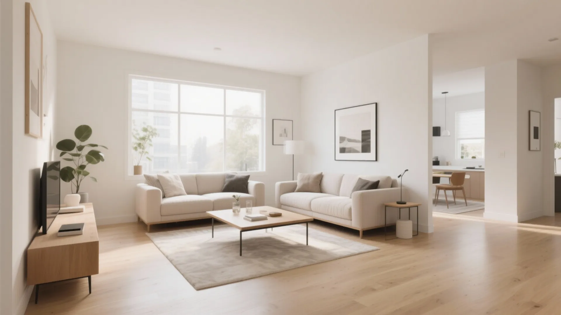 Open-Concept Seating Zones