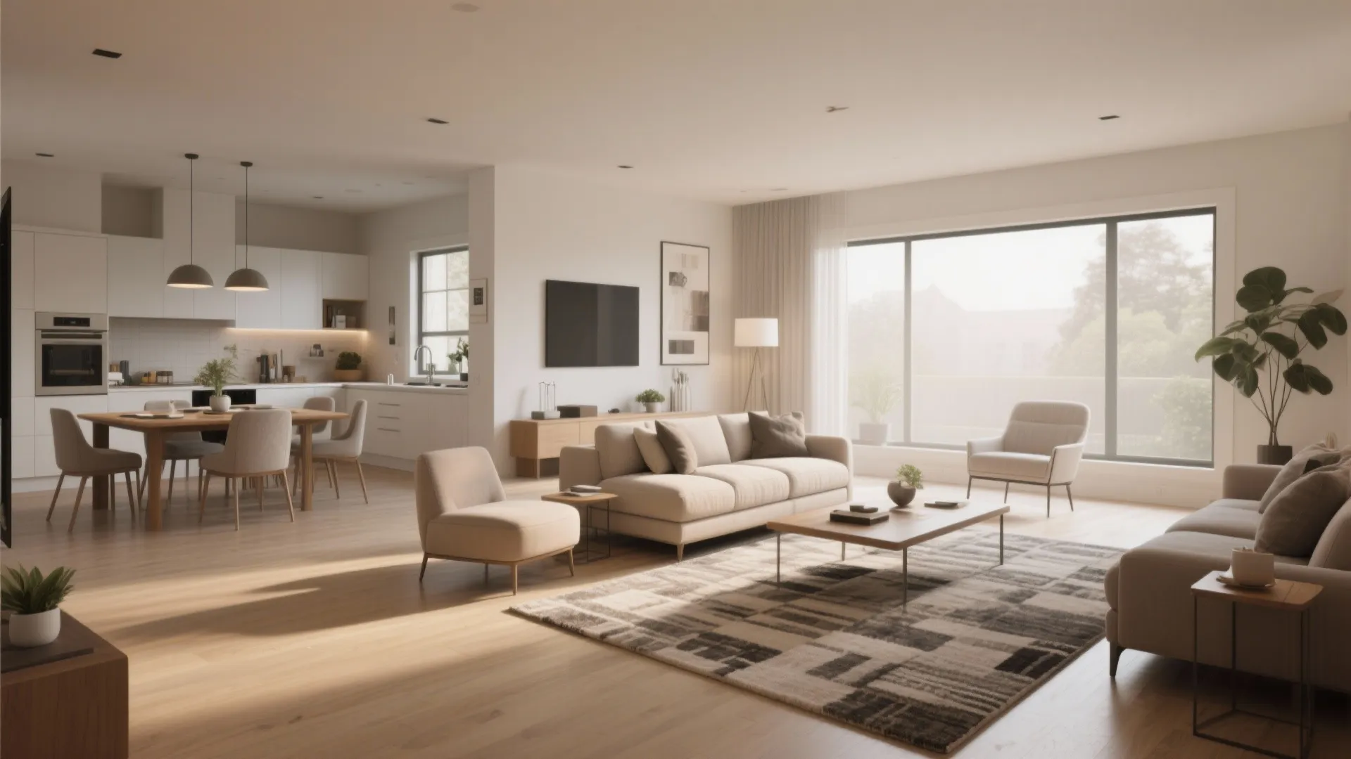 Open Concept Flow with Defined Zones