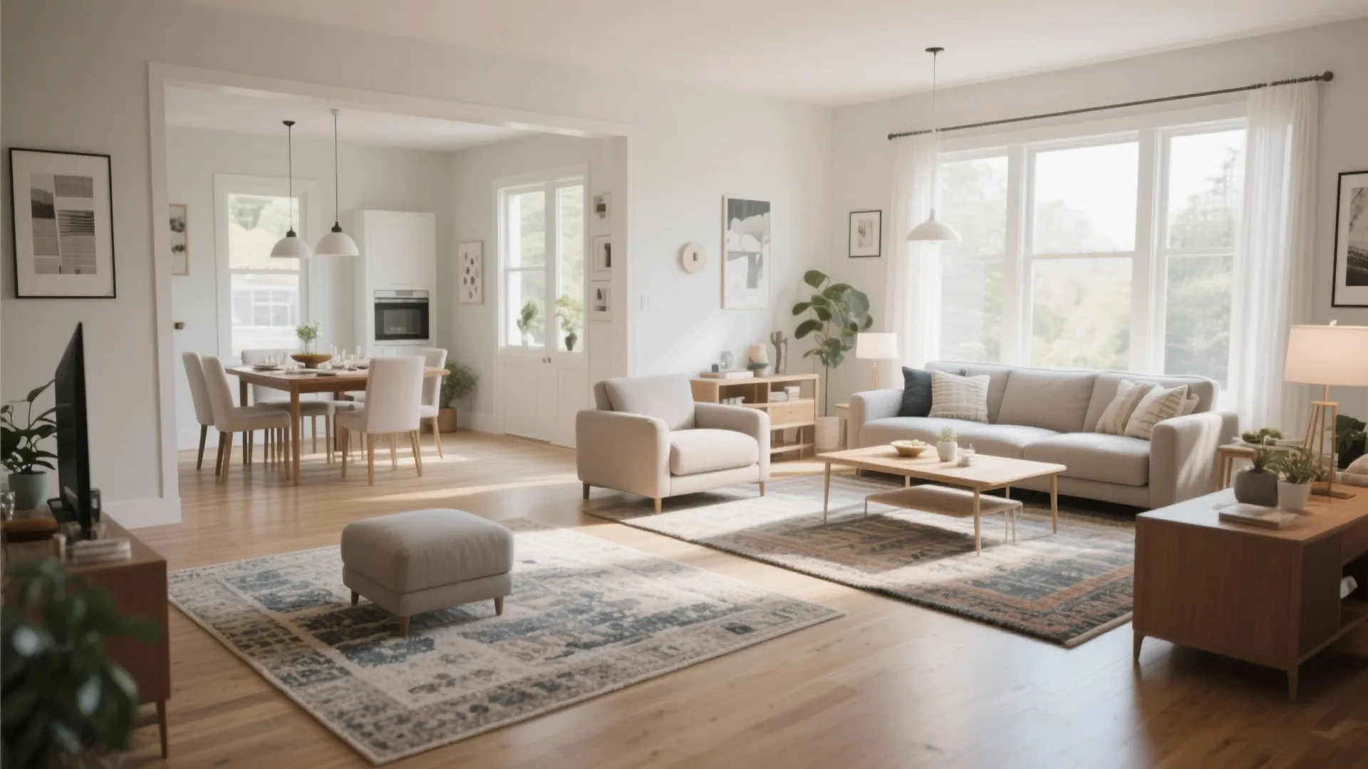 4. Open Concept with Defined Zones