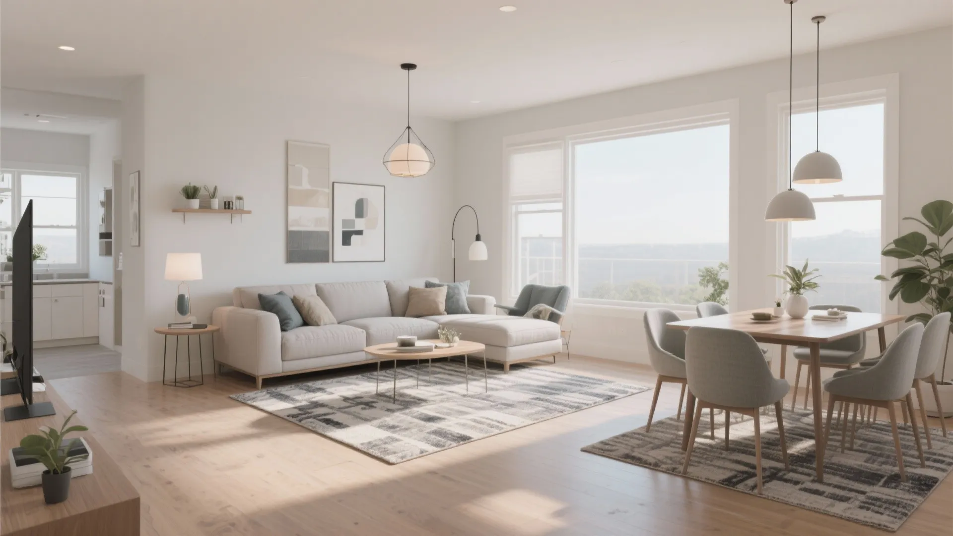 6. Open Concept with Defined Zones