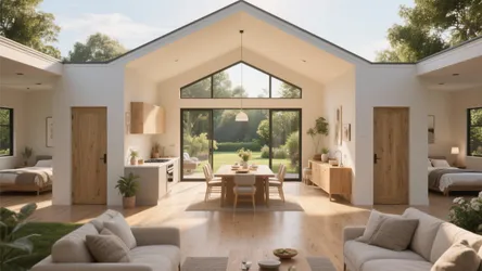 4-Bedroom One-Story Plans: 5 Small-Space Inspirations