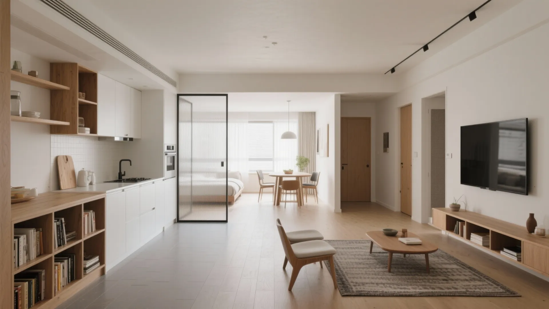 Open-core living with quiet edges