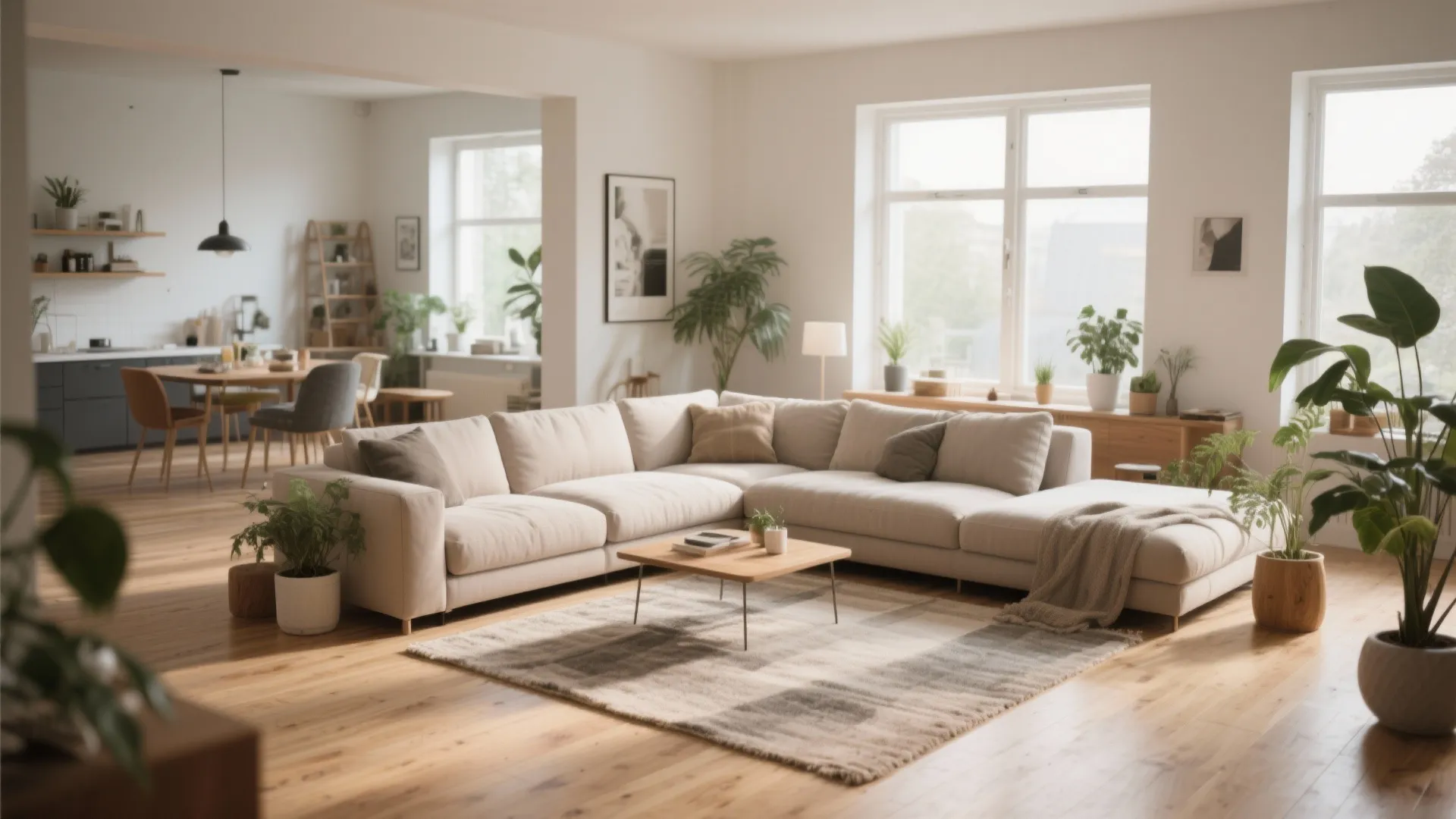 3. Sectional with Open Corner