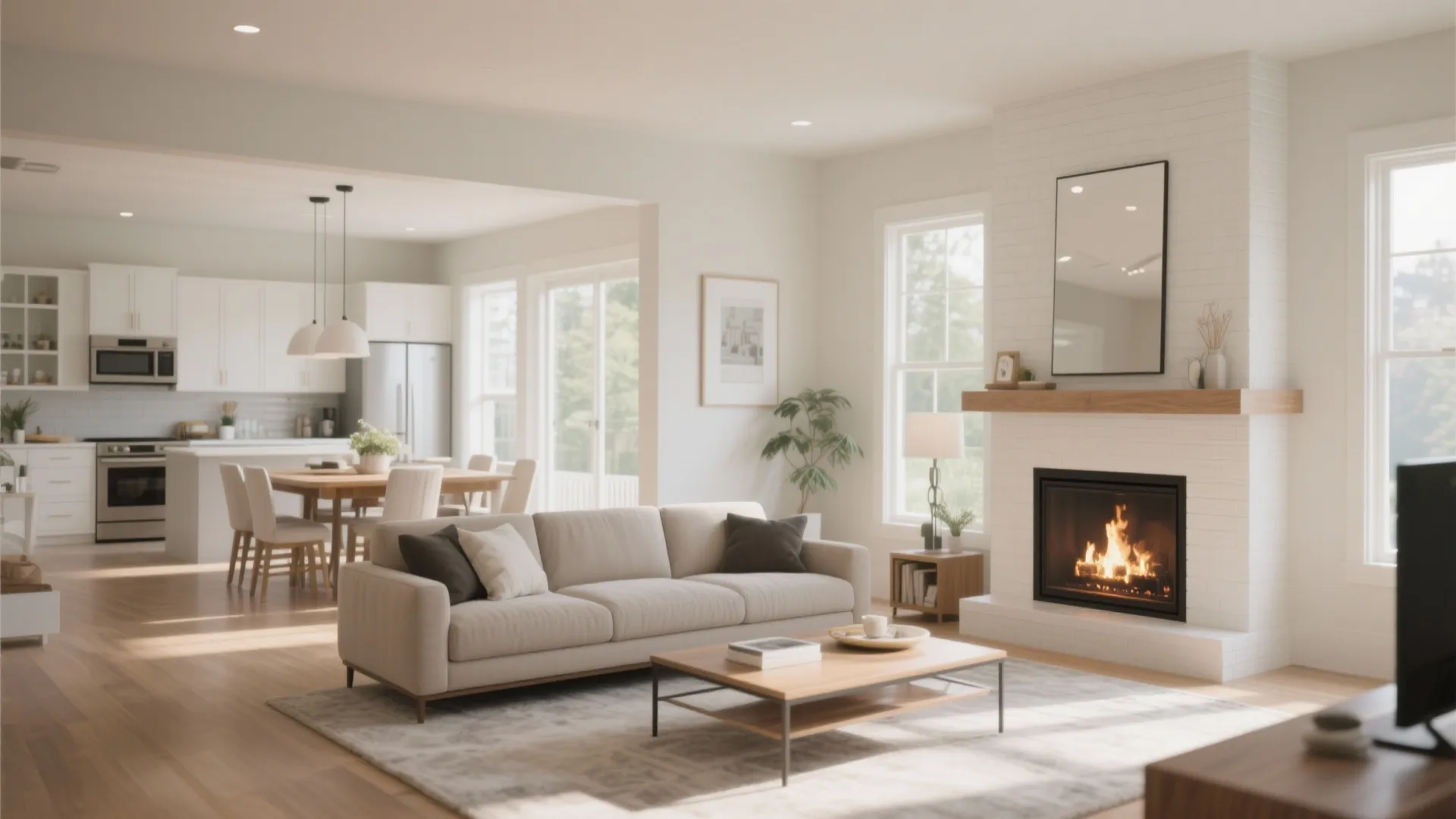 8. Open Flow to Dining or Kitchen