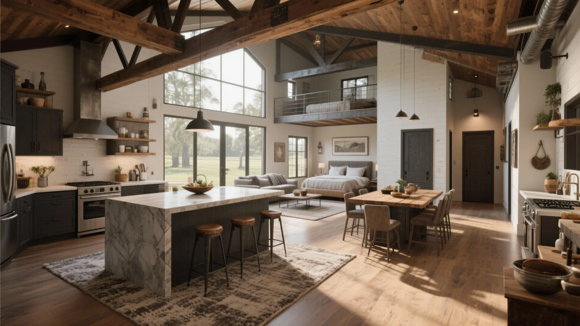 1. Open Great Room with Split Bedrooms