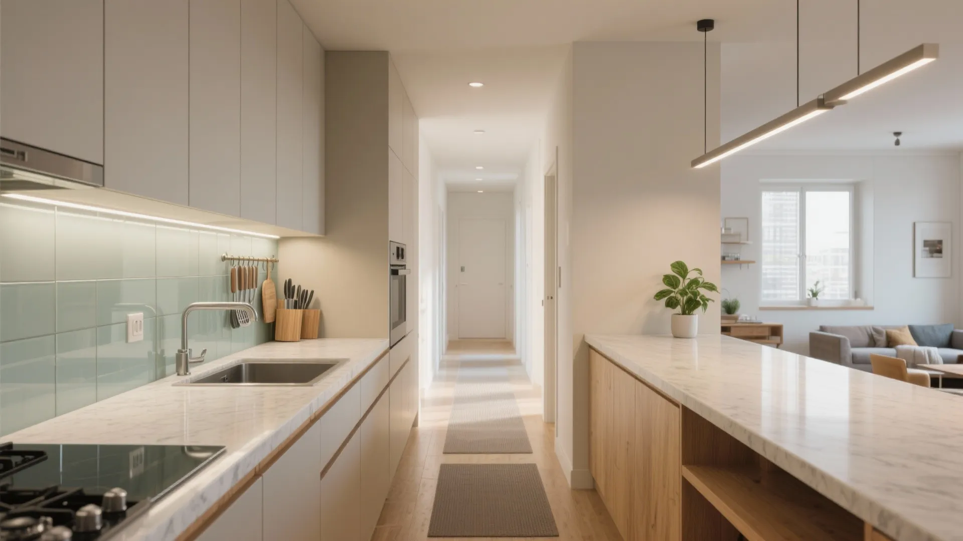 Open Kitchen Design in Hall: 5 Practical Ideas: Small spaces, big creativity—my senior designer take on hall + kitchen layouts