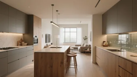 Open Hall Kitchen Design: 5 Smart Ideas for Small Homes