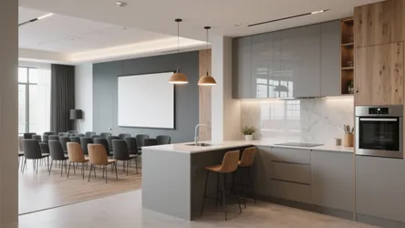 5 small kitchen design ideas that elevate open function hall design