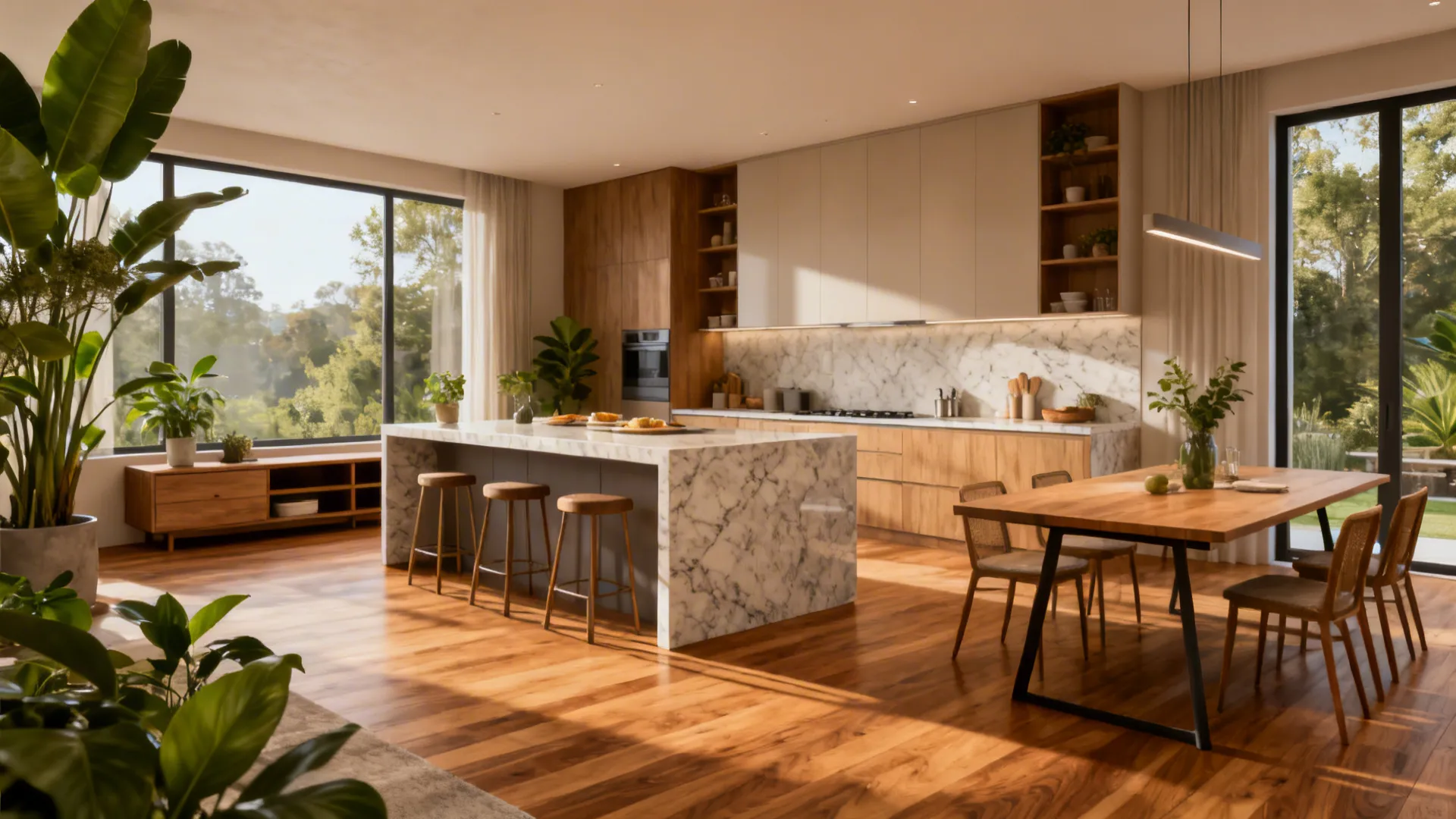 5 Open Kitchen and Dining Room Ideas