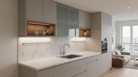 5 Ideas for Open Kitchen Front Wall Design