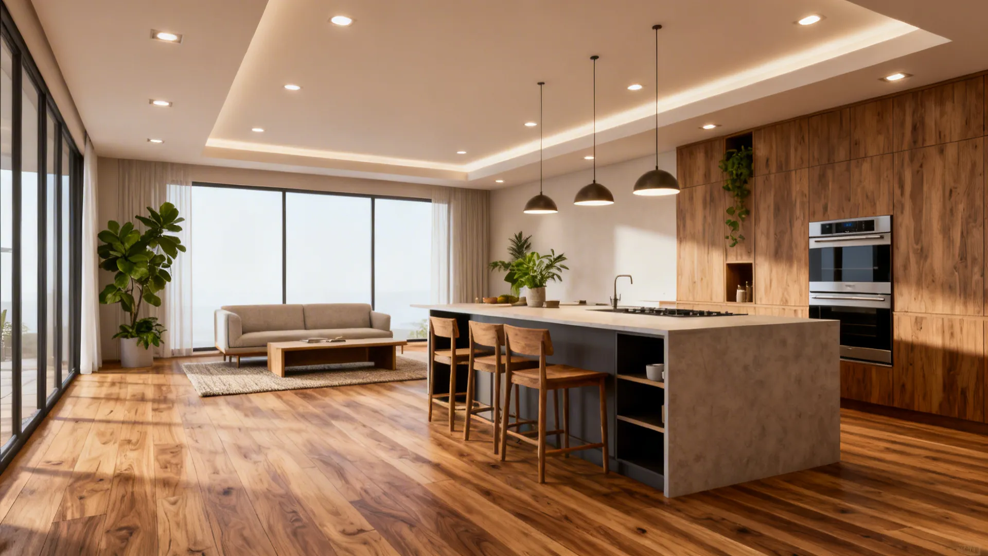 5 Open Kitchen Ideas for Dining + Living: How to design a kitchen open to dining and living without losing style or function