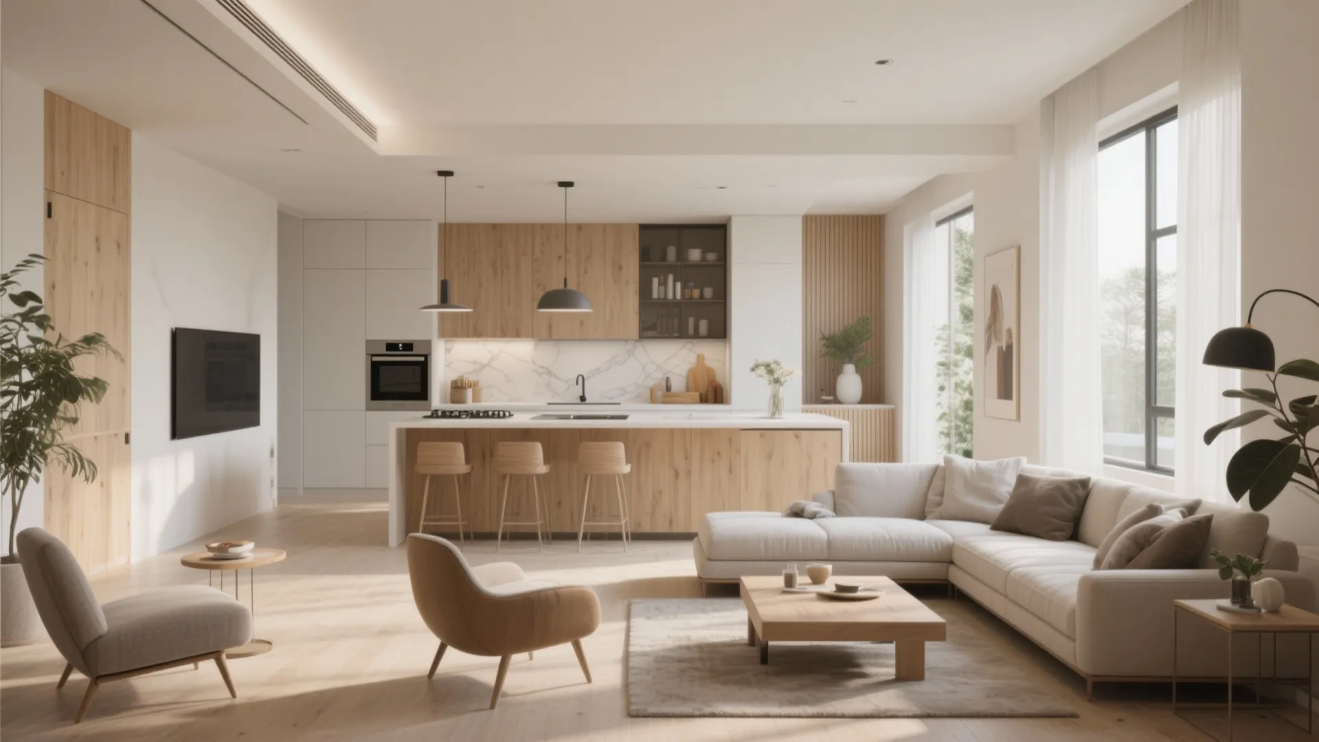 10 Open Kitchen Living Room Design Ideas: Smart and Stylish Inspirations for Seamless Spaces