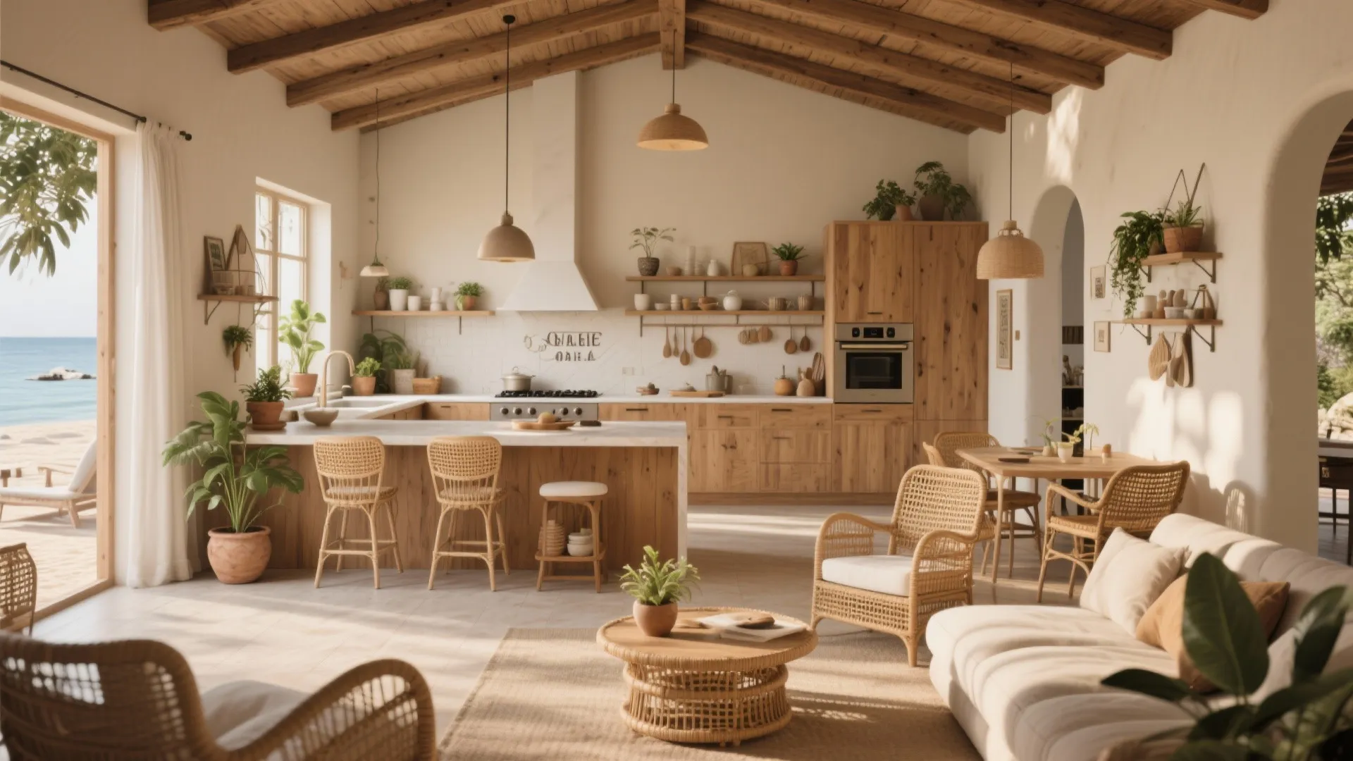 10 Open Kitchen Living Room Paint Ideas