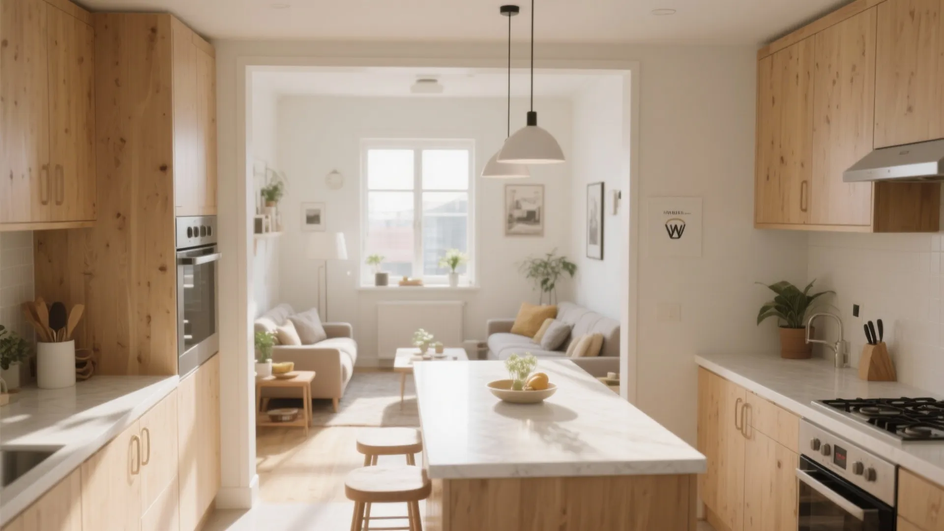 3. Open Kitchen Concept