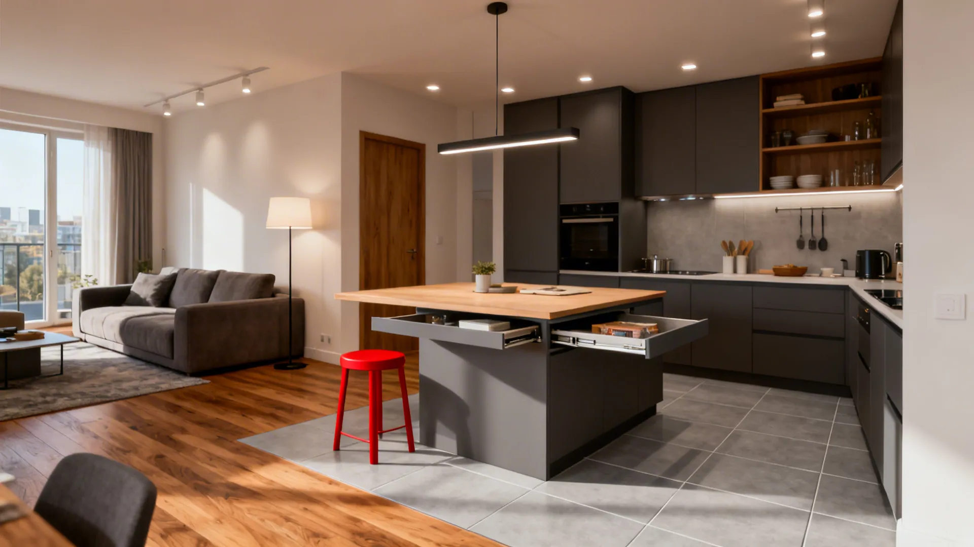 Open Kitchen Living Room Design Ideas - 5 Inspo: Smart, stylish open-kitchen living room ideas from a seasoned designer