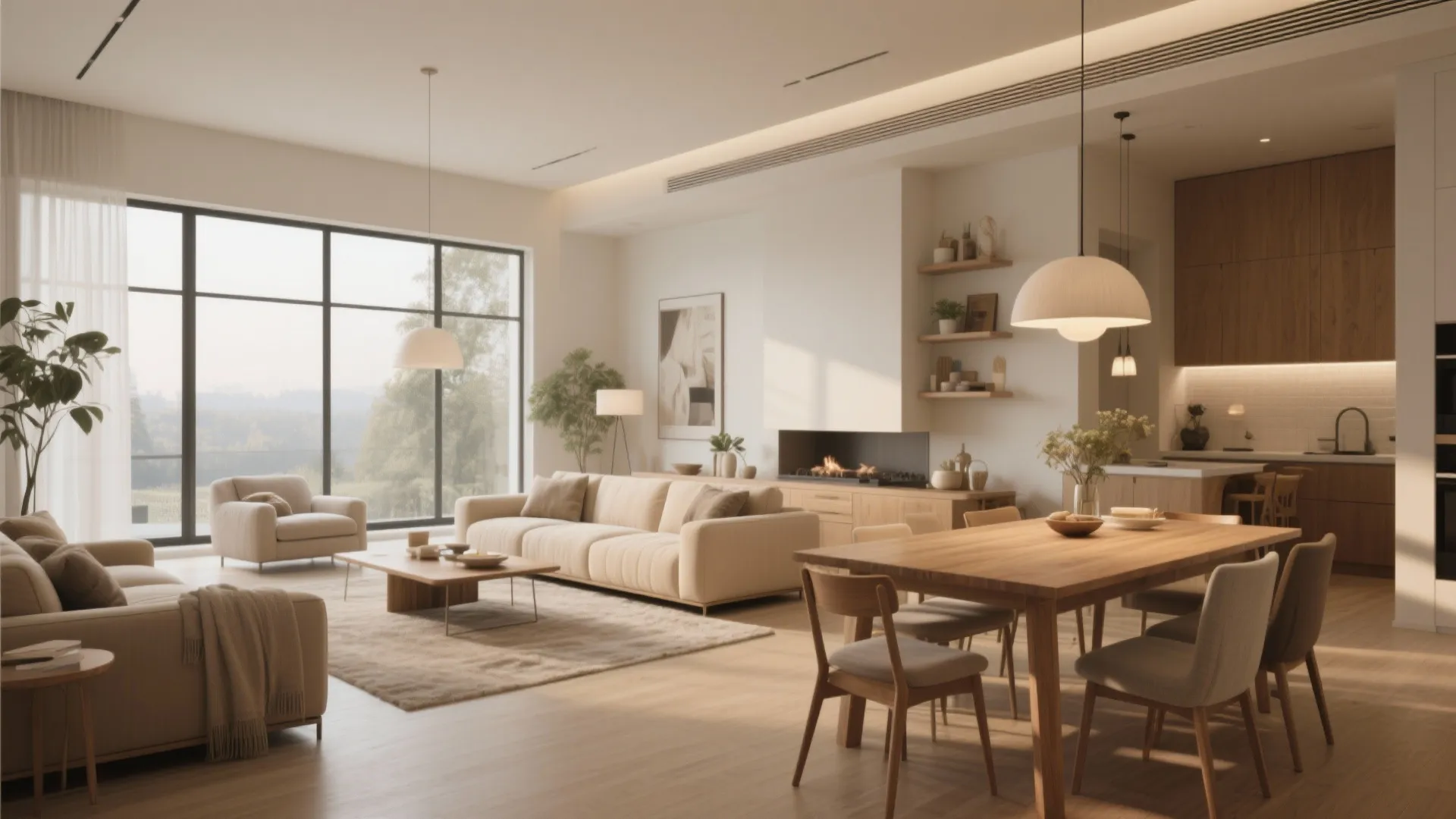 10 Open Living & Dining Room Ideas