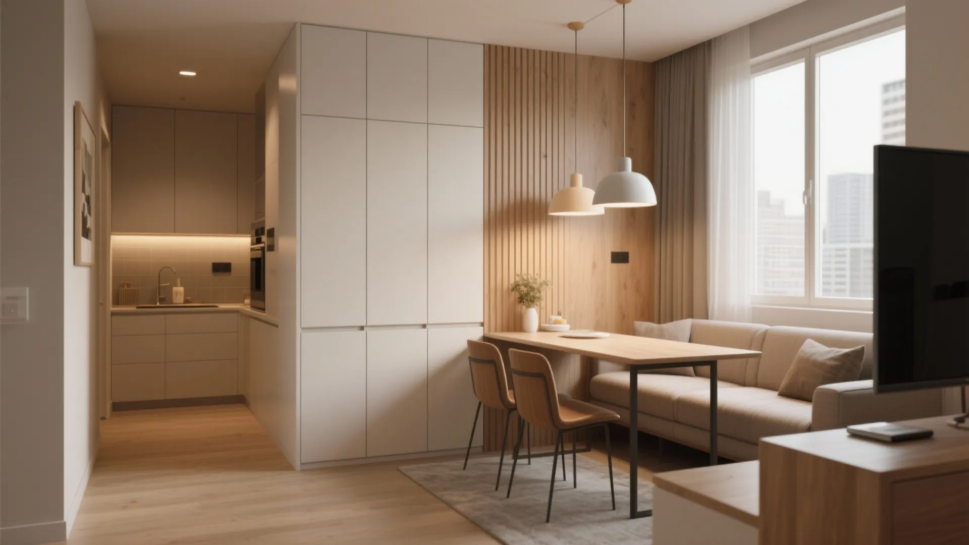 1. Open Up the Living + Dining Flow