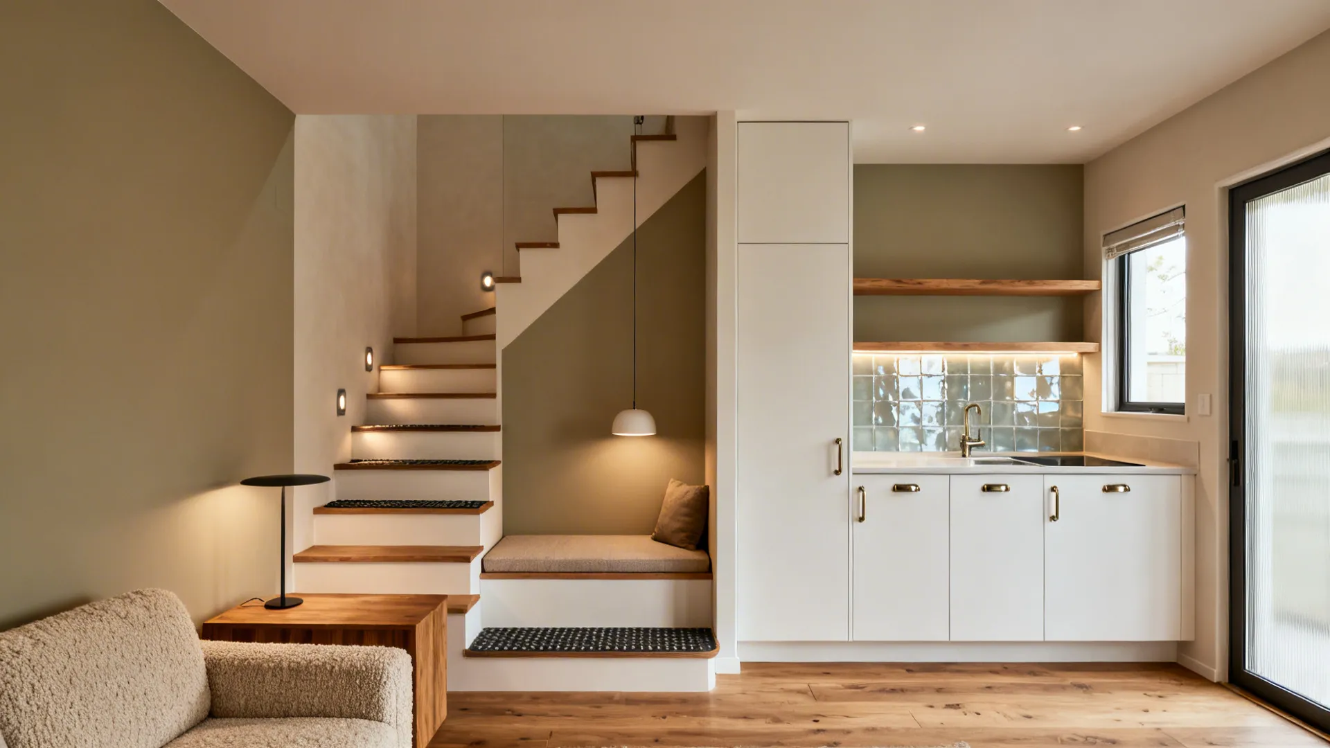 5 Smart Ideas for a Drawing Room with Stairs and Kitchen: My field-tested ways to plan a compact drawing room that integrates stairs and an open kitchen—without losing warmth, storage, or flow