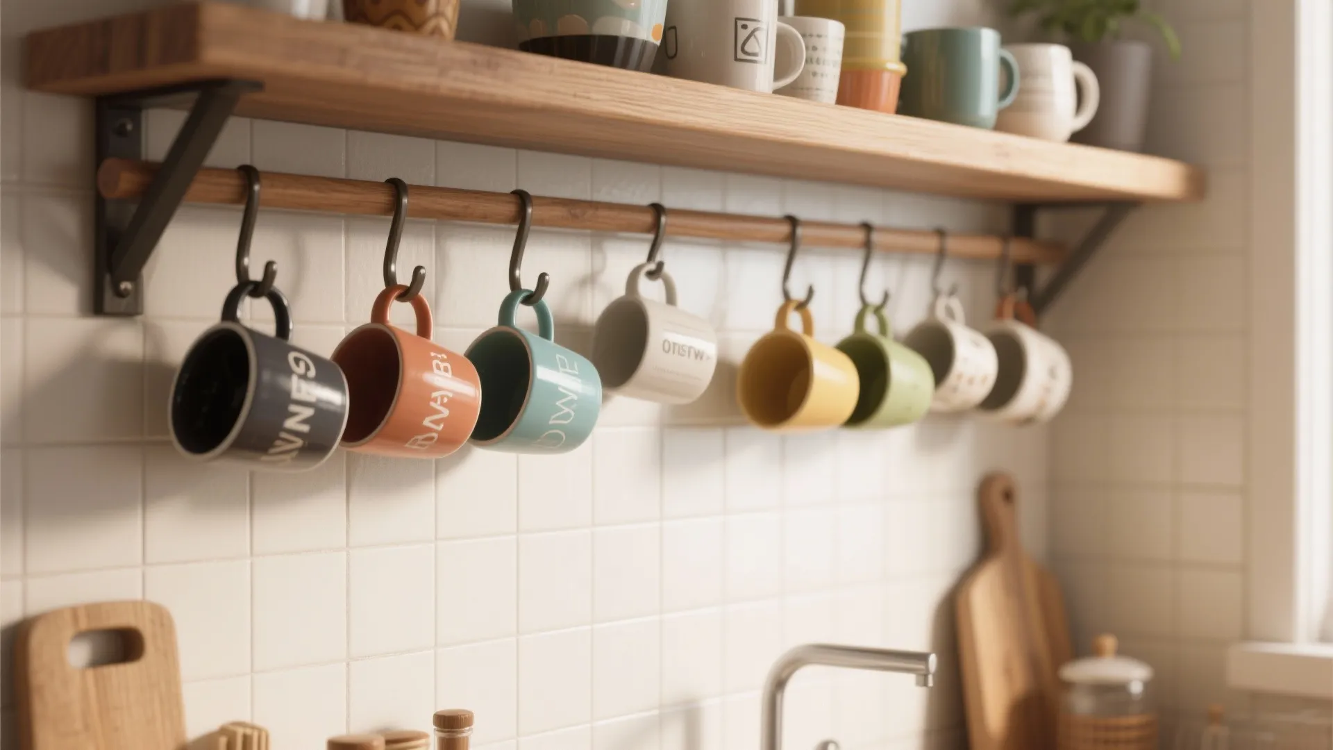 7. Open Mug Display