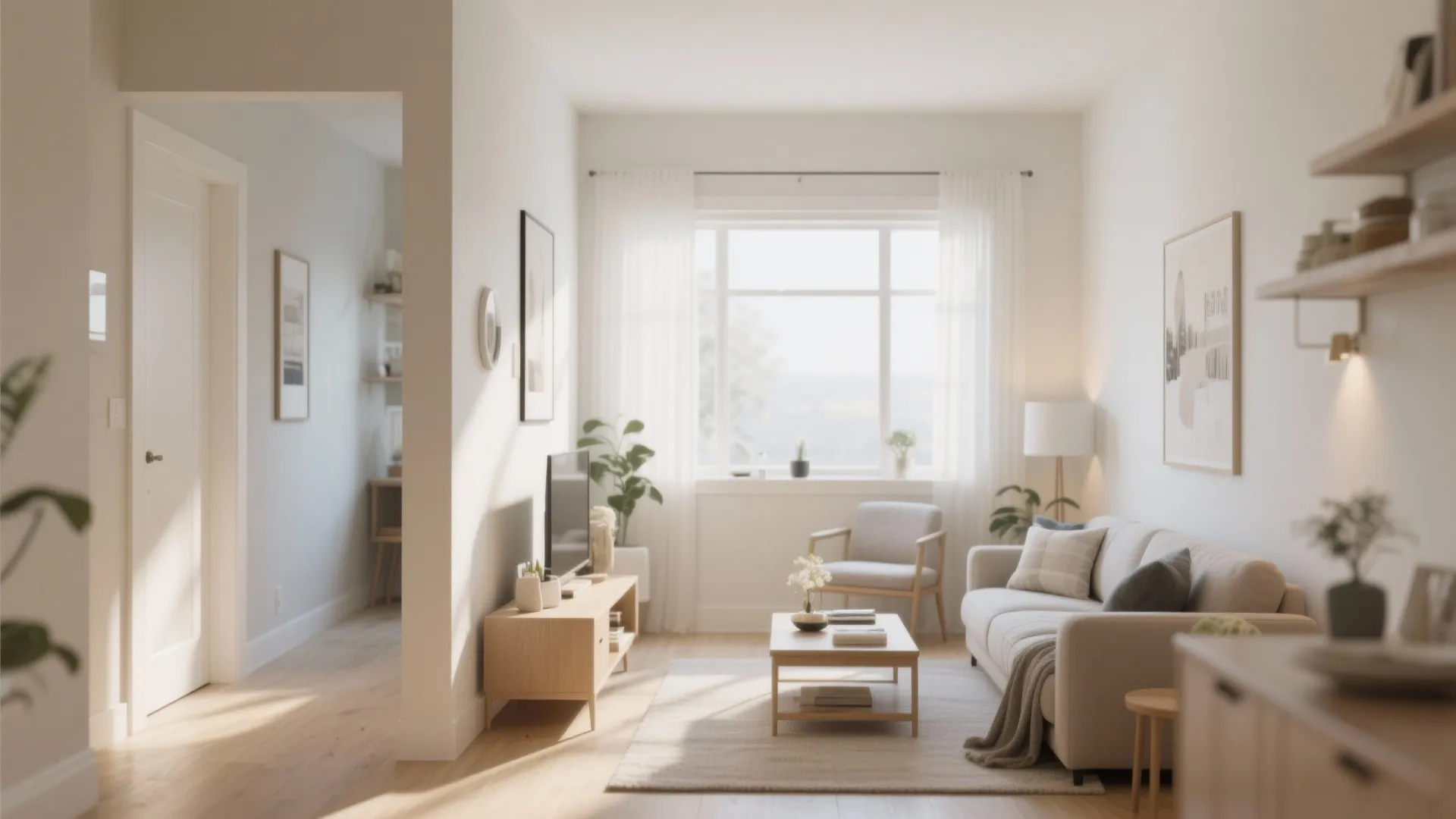 10. Open Pathway Along One Side