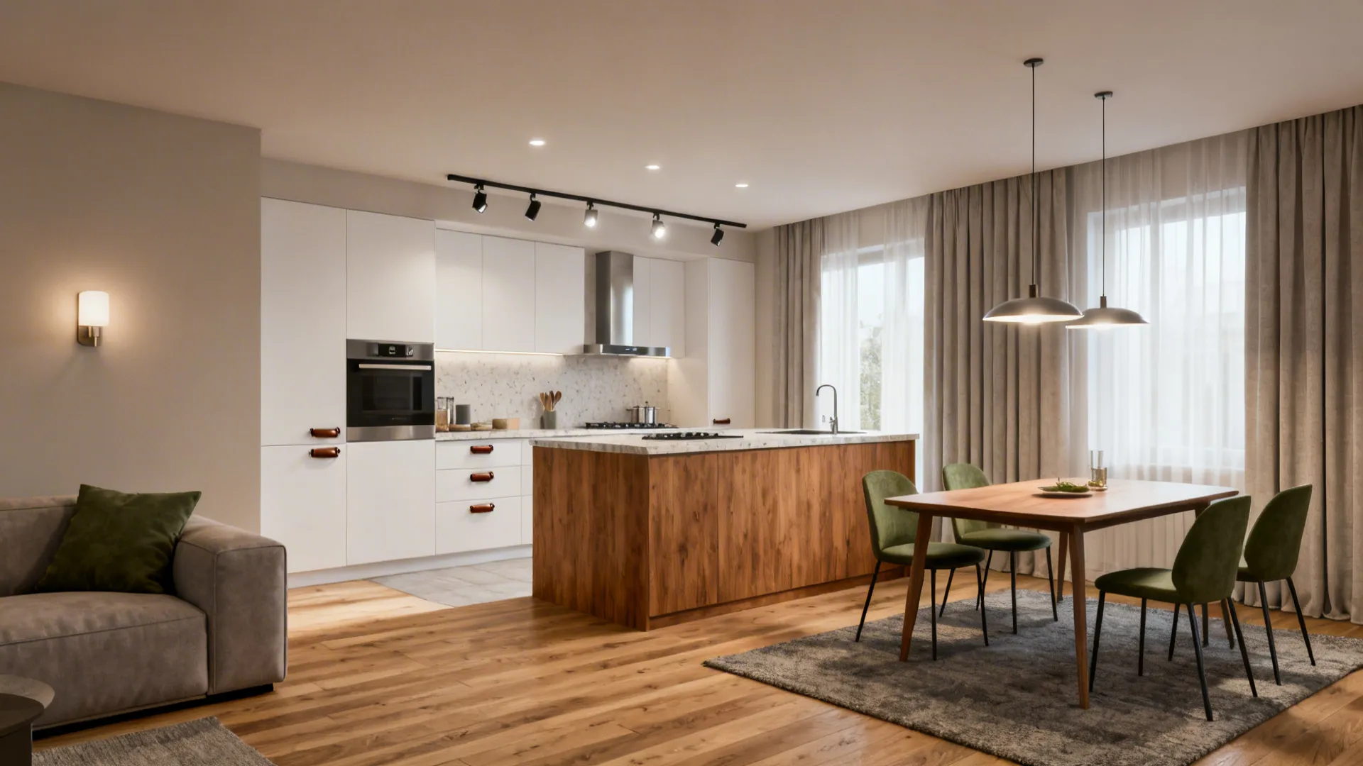 Open Floor Plan Living Room Kitchen Dining: 5 Smart Ideas: My 10-year designer playbook for small, open-concept spaces that feel bigger, cozier, and easier to live in