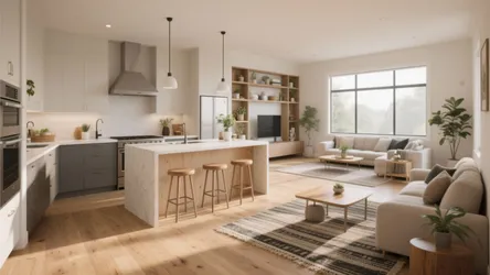 Small-Space Magic for 3-Bedroom, 3-Bath Homes