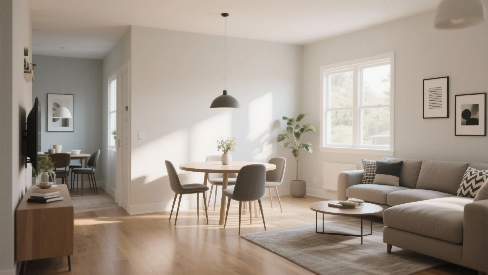 6. Open Plan with Dining Area