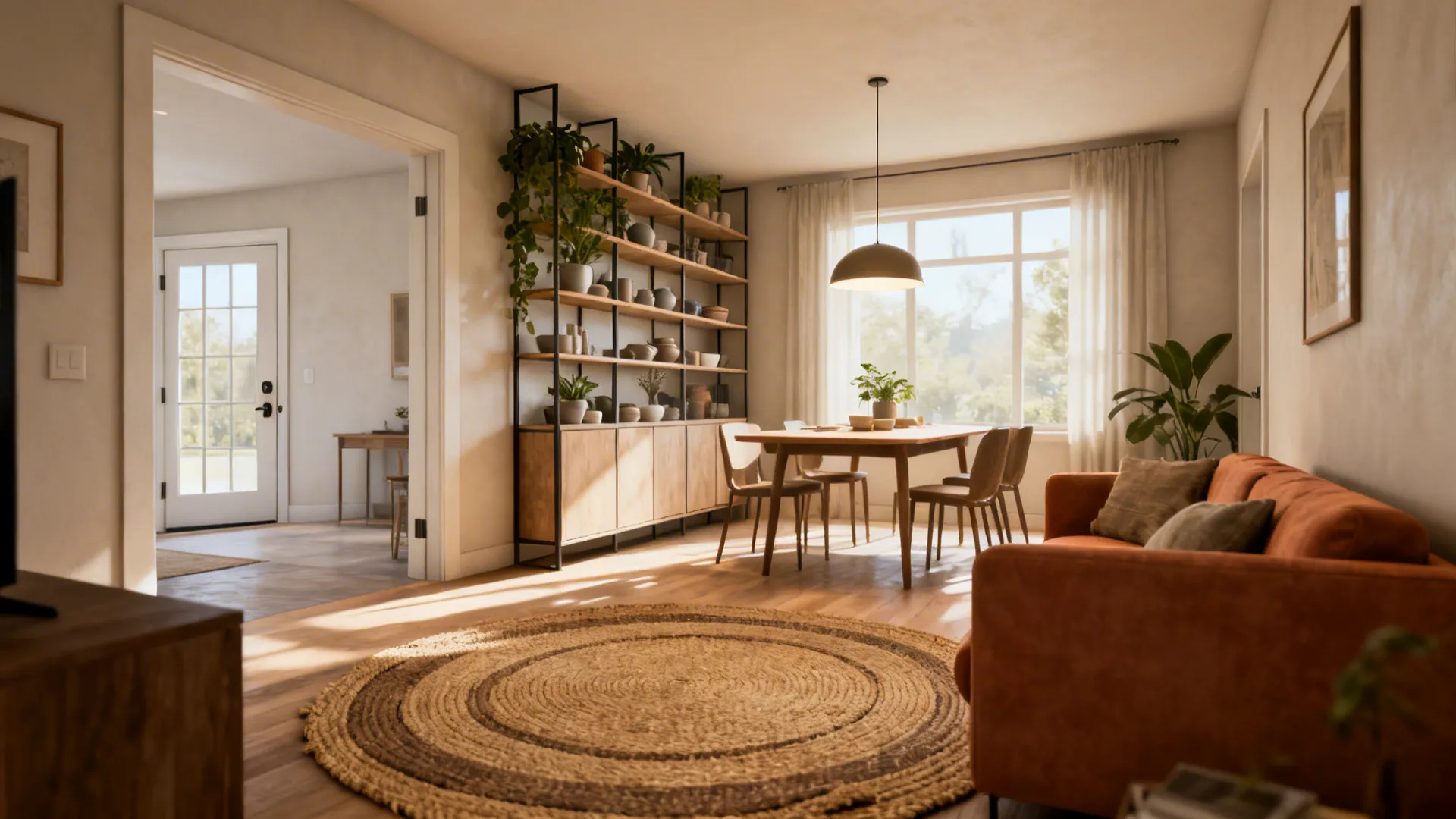 5 Smart Ways to Divide Living Room and Dining Room