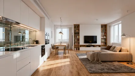 5 Smart Ideas for a Floor Plan with Kitchen, Dining, and Two Living Rooms