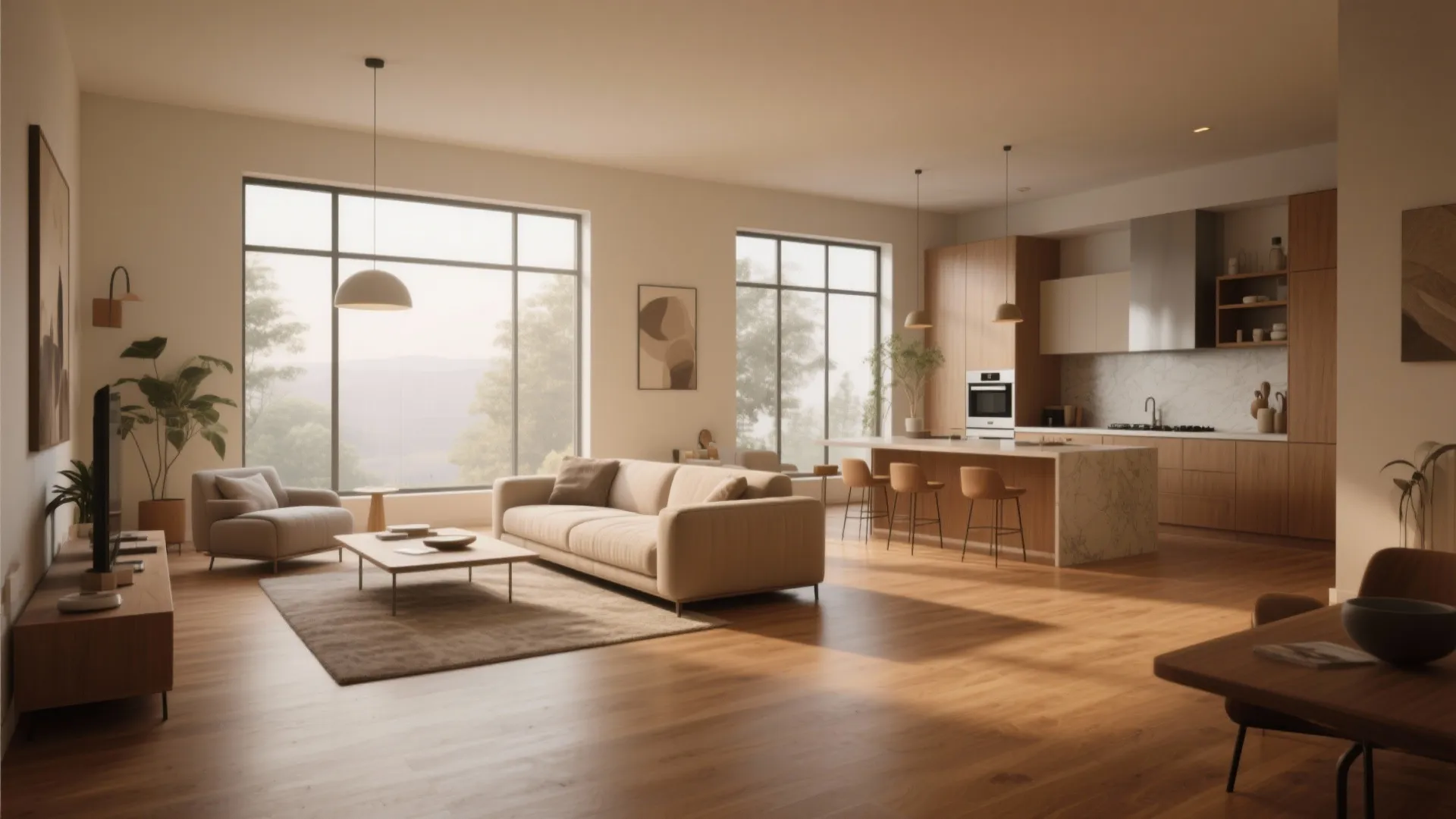 10 Flooring Ideas for Living Room and Kitchen: Smart, Stylish, and Practical Flooring Inspirations for Your Living Spaces