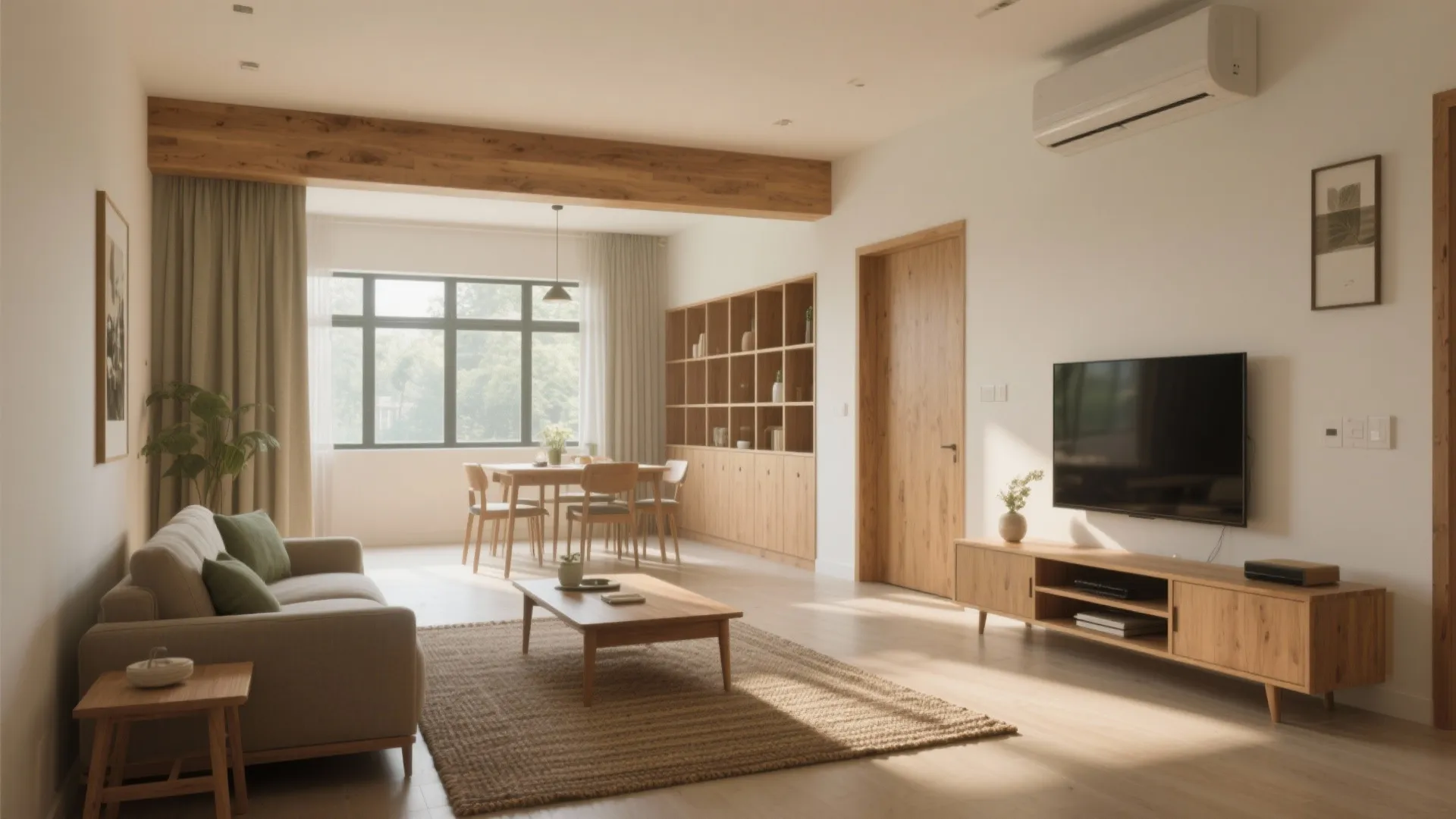 Open-Plan Hall That Breathes