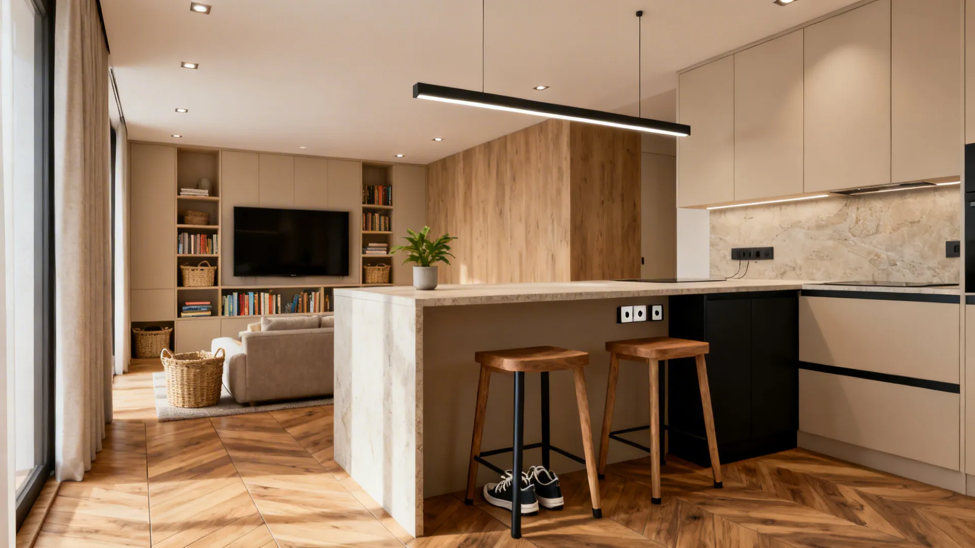 Open Concept Living Room and Kitchen: 5 Smart Ideas