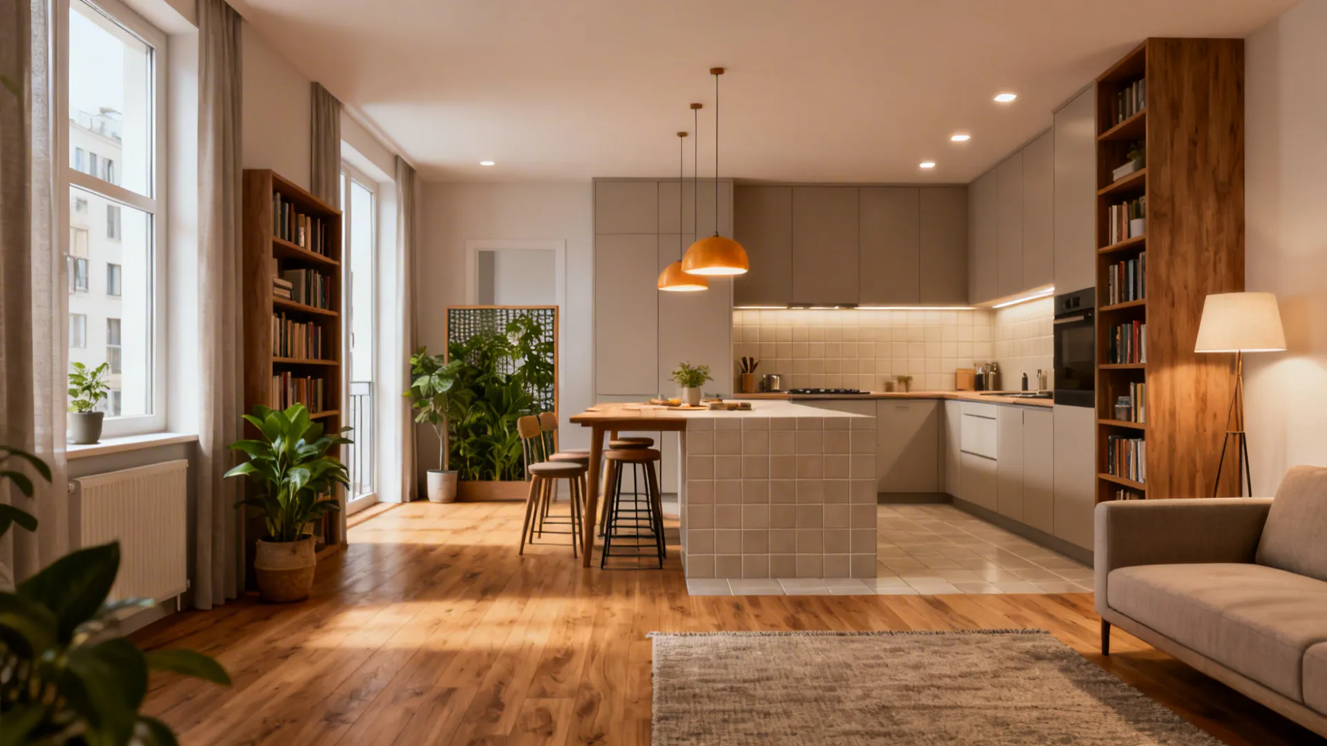 Open Plan Kitchen Diner Living Room Ideas (5 Smart Tips)