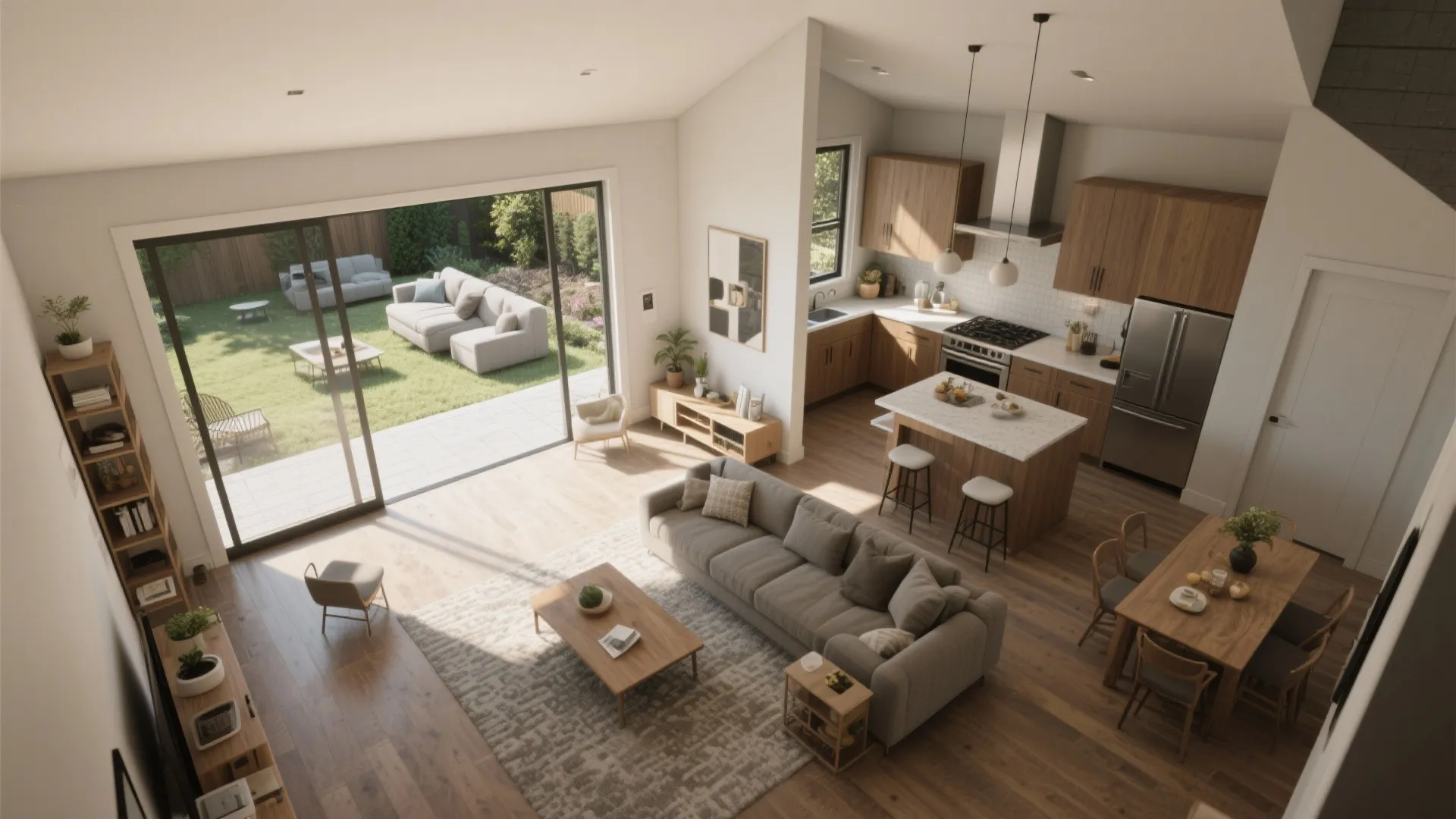 4. Smart layout choices to maximize perceived space